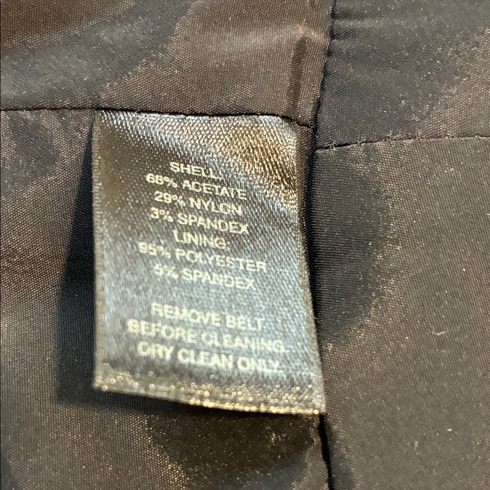 White House Black Market Black Satin Midi Dress - Picture 8 of 10